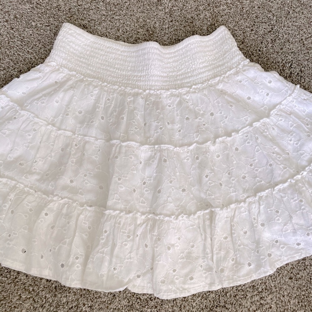 AE White Summer Skirt